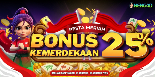 Bonus Kemerdekaan 25%